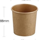 Kraft Paper Soup Bucket & Salad Bowls