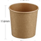 Kraft Paper Soup Bucket & Salad Bowls