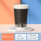 Disposable coffee cup take away hot drink paper cup