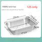 Tin tray barbecue foil plate packing takeaway lunch box