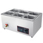 Commercial Electric Pearl Bain Marie desktop buffet multi-grid insulation rice selling stage soup stove small - CokMaster