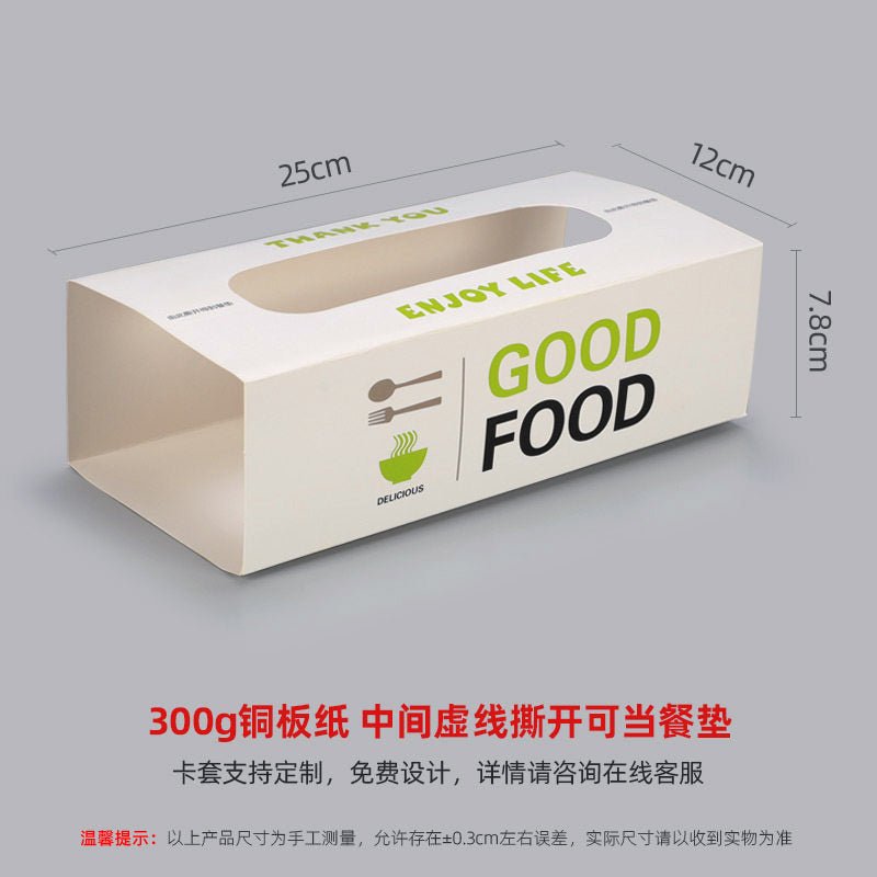 Corn starch to-go box environmentally friendly degradable double-layer package lunch box creative disposable takeaway lunch box - CokMaster