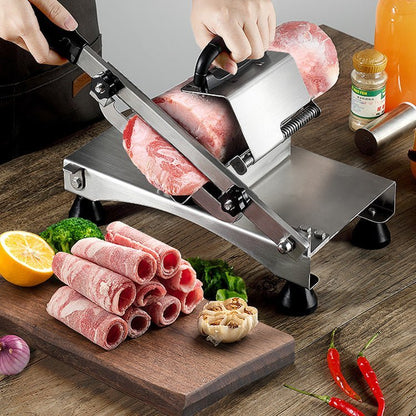 Lamb roll slicer household manual cutting rice cake knife frozen beef –  CokMaster