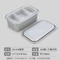 Disposable lunch box with lid rectangular high-end takeaway packing box plastic American fast food lunch box microwave - CokMaster