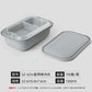 Disposable lunch box with lid rectangular high-end takeaway packing box plastic American fast food lunch box microwave - CokMaster