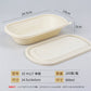 Disposable to-go box high-grade environmentally friendly degradable corn starch Lunch Box fast food bento box lunch box with lid - CokMaster