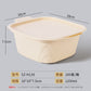 Disposable to-go box high-grade environmentally friendly degradable corn starch Lunch Box fast food bento box lunch box with lid - CokMaster