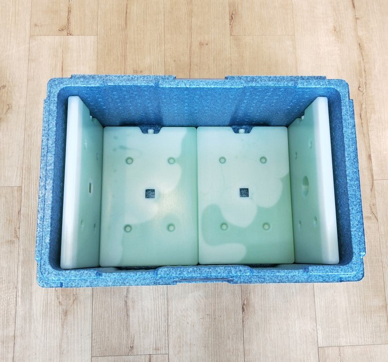 EPP incubator fresh food insulation non-airtight crate baowenxiang seafood delivery foam box 46.5 liters - CokMaster