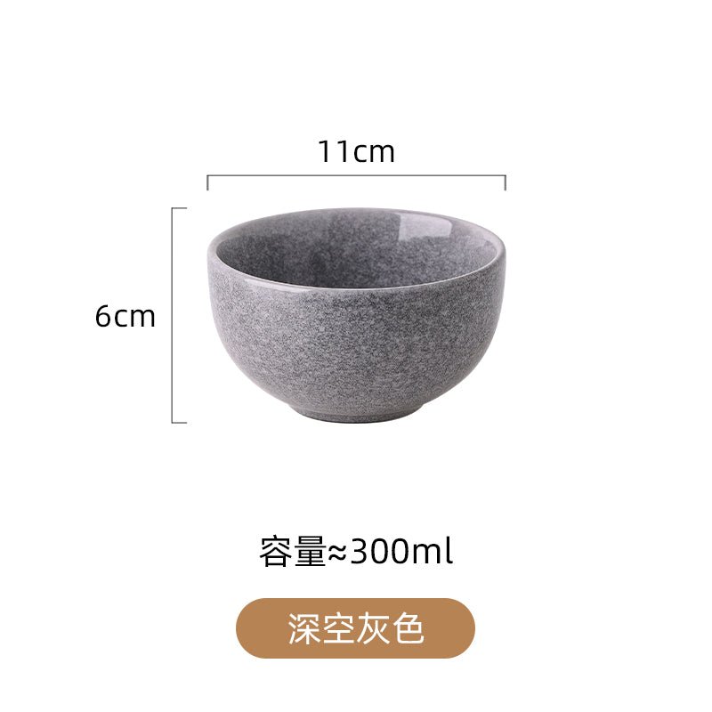 Good-looking Japanese style tableware ceramic dining rice bowl household particularly beautiful 2023 new bowl and dish set - CokMaster