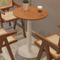 Internet celebrity coffee shop rattan chair milk tea dessert shop table dedicated Japanese tea restaurant solid wood table and chair combination Commercial use - CokMaster