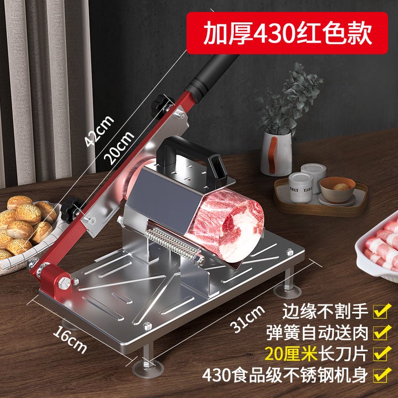 Lamb roll slicer household manual cutting rice cake knife donkey-hide –  CokMaster