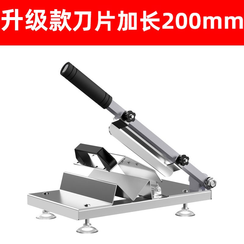 Lamb roll slicer household manual cutting rice cake knife frozen beef roll manual meat cutting commercial meat slicing marvelous meat cutting tool - CokMaster