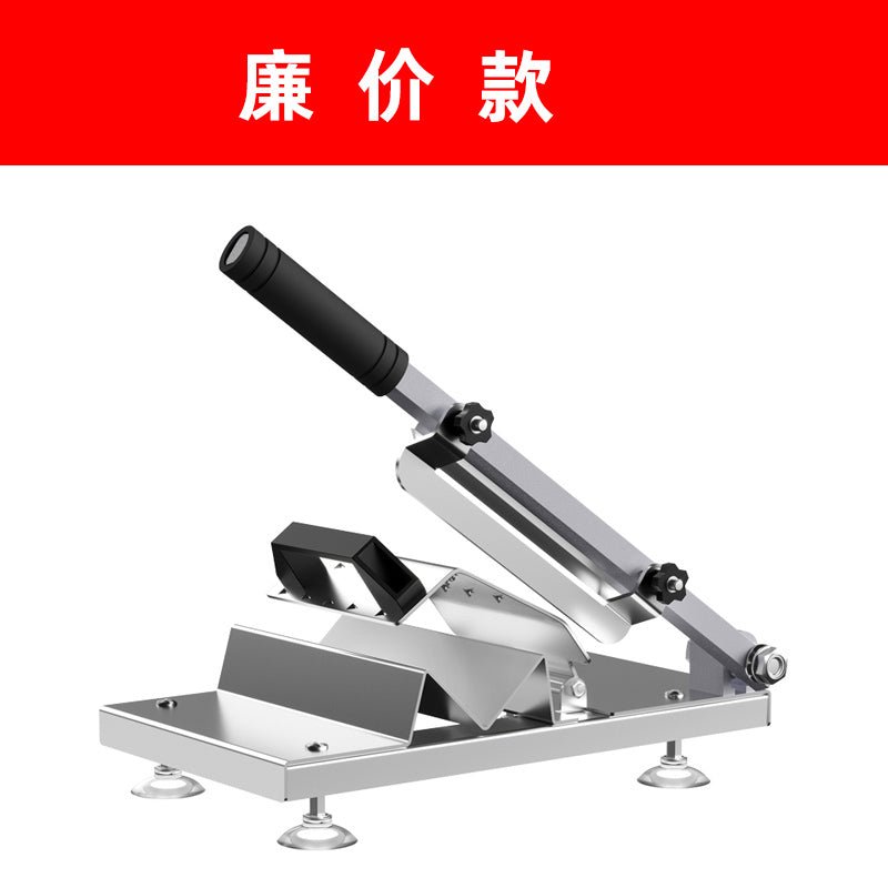 Lamb roll slicer household manual cutting rice cake knife frozen beef roll manual meat cutting commercial meat slicing marvelous meat cutting tool - CokMaster