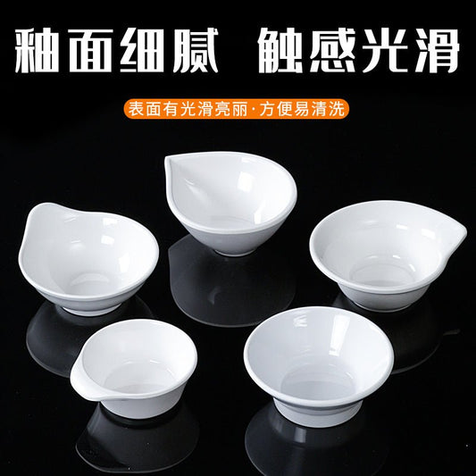 Melamine tableware commercial small condiment dish sauce dishes dish seasoning plate sauce dish sauce dishes small material soy sauce and vinegar plate - CokMaster