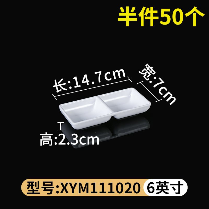 Melamine tableware commercial small condiment dish sauce dishes dish seasoning plate sauce dish sauce dishes small material soy sauce and vinegar plate - CokMaster