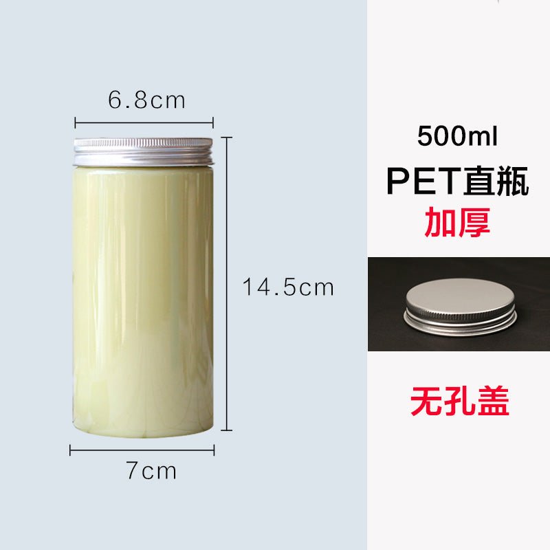 Milk tea cup disposable with lid pet thickened plastic cup U-shaped beverage cup takeaway customized juice cup transparent cup - CokMaster