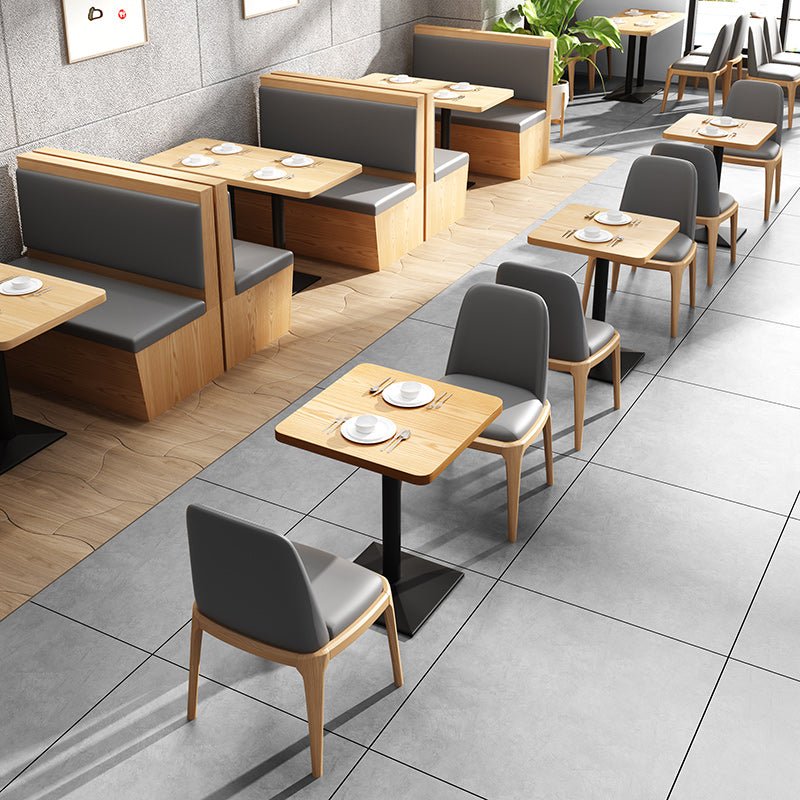 Commercial restaurant outlet tables and chairs