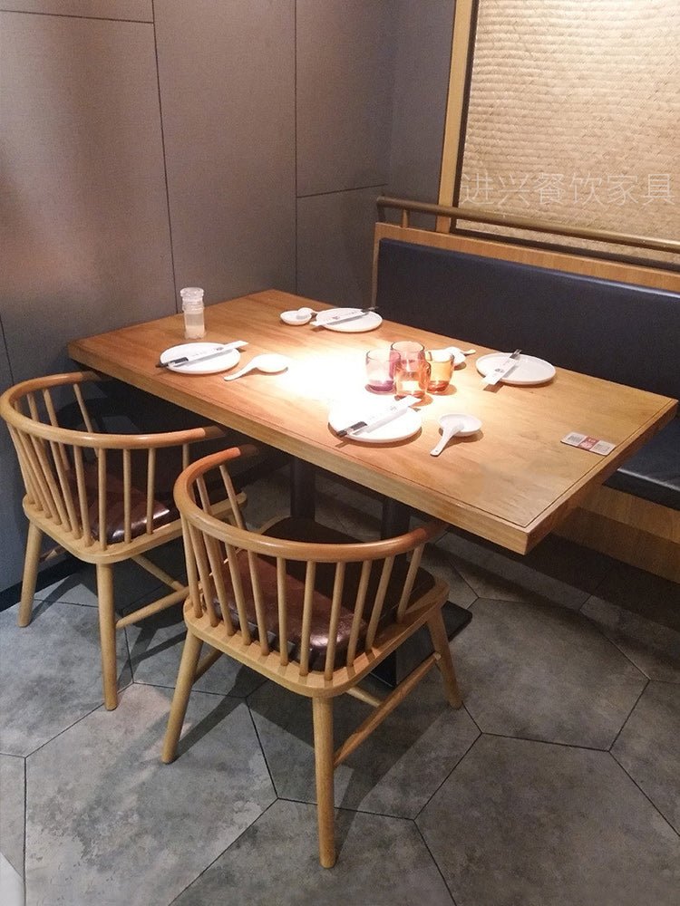 Restaurant best sale chair table